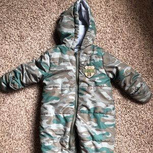 Camouflage Child Snow Suit ❄️☃️